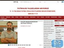 Tablet Screenshot of pendikesenyalispor.org